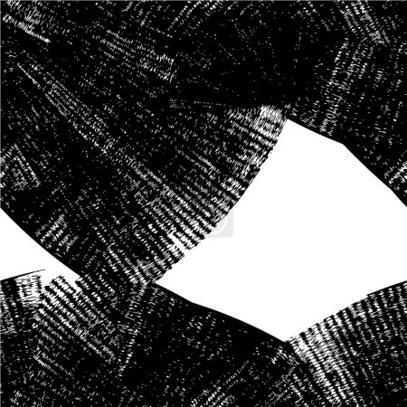 Illustration for Monochrome abstract pattern for design and decoration - Royalty Free Image