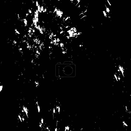 Photo for Abstract grunge grey dark stucco wall background. Splash of black and white paint. Art rough stylized texture banner, wallpaper. Backdrop with spots, cracks, dots, chips. Monochrome print - Royalty Free Image