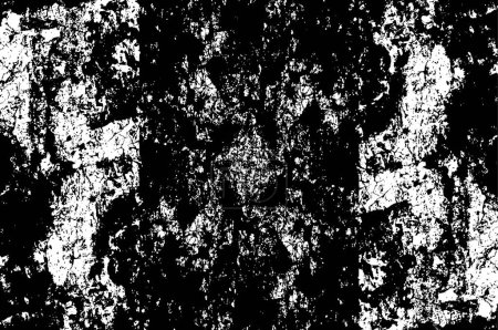 Ilustración de Partículas caóticas de tinta grunge. Textura abstracta con grano y mancha. Salpicaduras de pintura - Imagen libre de derechos