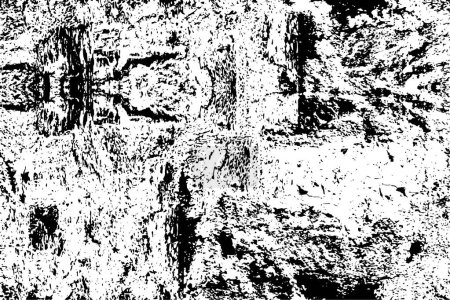 Illustration for Abstract grunge background. monochrome texture - Royalty Free Image