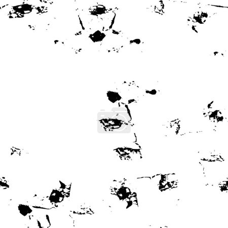 Illustration for Abstract grunge background. monochrome texture - Royalty Free Image