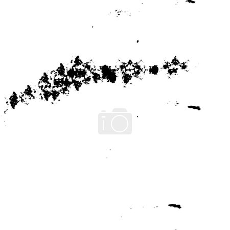 Ilustración de Fondo de blanco y negro. Patrón abstracto de textura de elementos monocromáticos. Grunge para diseño o impresión. - Imagen libre de derechos