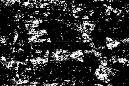 Illustration for Old grunge vintage weathered background. abstract black and white background - Royalty Free Image
