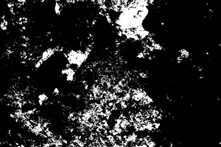 Ilustración de Fondo abstracto en blanco y negro. Textura grunge. Ilustración vectorial - Imagen libre de derechos