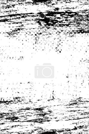 Ilustración de Fondo blanco y negro abstracto. Textura grunge. Ilustración vectorial - Imagen libre de derechos