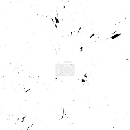 Illustration for Black and white  texture. Abstract grunge background. Vector illustration - Royalty Free Image