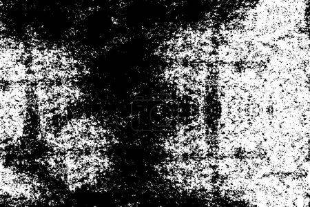 Illustration for Black and white texture. abstract grunge background. - Royalty Free Image