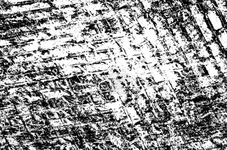 Ilustración de Patrón texturizado en blanco y negro, fondo abstracto - Imagen libre de derechos