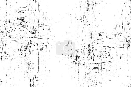 Illustration for Abstract black and white textured background. monochrome texture. - Royalty Free Image