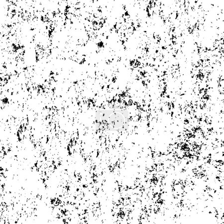 Illustration for Distressed background in black and white texture with scratches and lines. abstract vector illustration. - Royalty Free Image