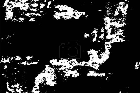 Ilustración de Fondo grunge blanco y negro abstracto monocromo. Ilustración vectorial - Imagen libre de derechos