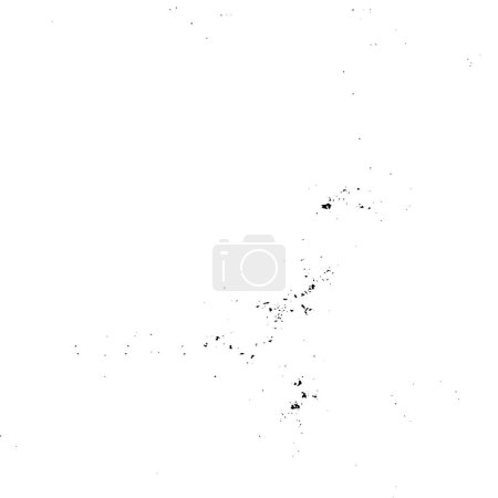 Illustration for Abstract black and white monochrome grunge background. Vector illustration - Royalty Free Image