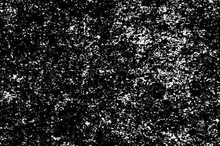 Ilustración de Fondo abstracto, textura grunge en blanco y negro. ilustración vectorial. - Imagen libre de derechos