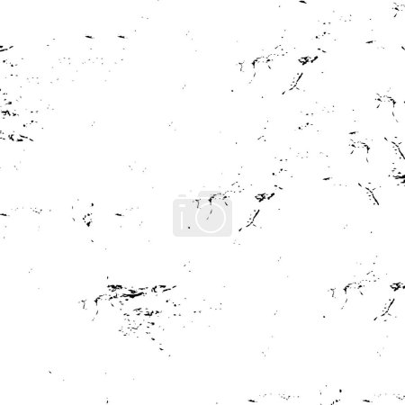 Téléchargez les illustrations : Texture noire et blanche. grunge surface vectorielle abstraite - en licence libre de droit