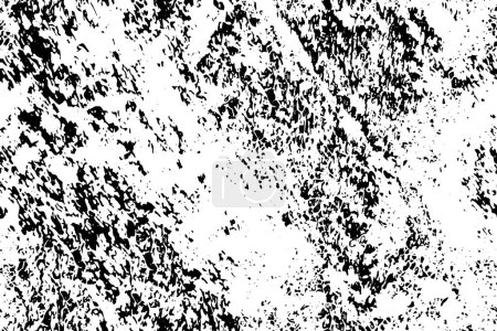 Foto de Fondo vectorial abstracto en blanco y negro. Superficie vintage monocromática. Diseño de estilo oscuro - Imagen libre de derechos