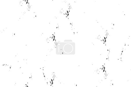 Illustration for Abstract black and white monochrome texture. vector background. Grunge overlay layer. - Royalty Free Image