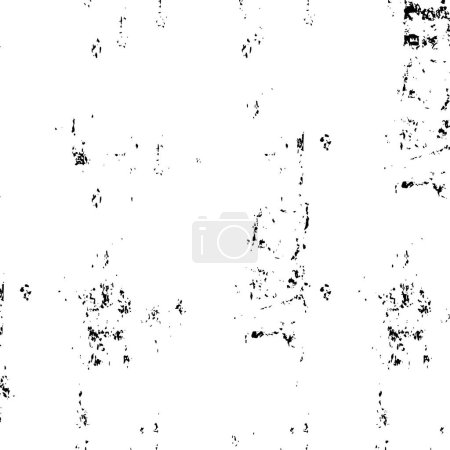 Photo for Rough, scratch, splatter grunge pattern design brush strokes. Overlay texture. Faded black-white dyed paper texture. Sketch grunge design. Use for poster, cover, banner, mock-up, stickers layout - Royalty Free Image