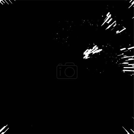 Illustration for Monochrome illustration. old abstract grunge background - Royalty Free Image