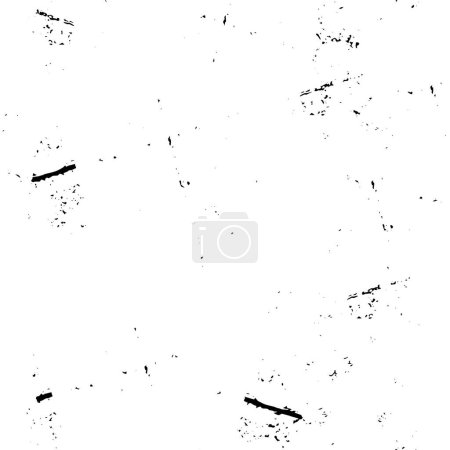 Illustration for Black and white grunge illustration. painted texture - Royalty Free Image