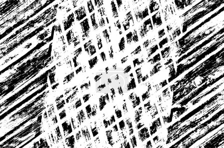 Illustration for Abstract grunge black and white  background. vector illustration - Royalty Free Image
