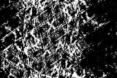 Photo for Black and white textured pattern, grunge effect - Royalty Free Image