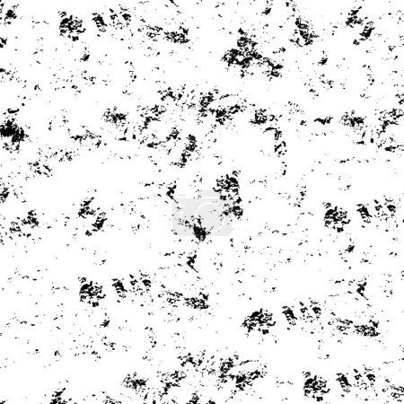 Illustration for Abstract textured background. black and white tones. - Royalty Free Image