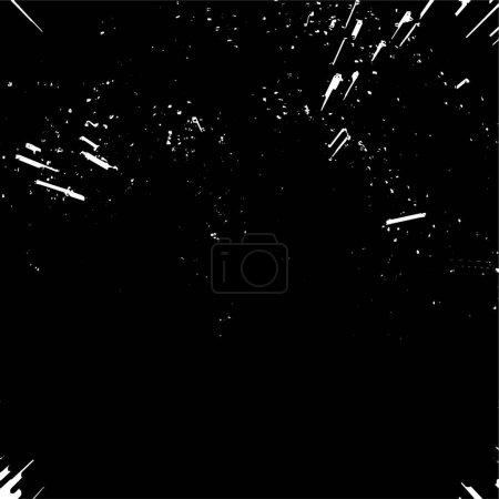 Illustration for Monochrome abstract grunge textured background - Royalty Free Image