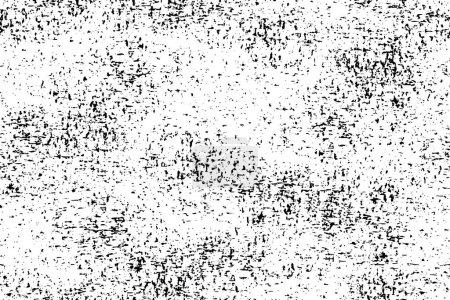 Illustration for Black and white abstract grunge texture, background. Vector illustration - Royalty Free Image