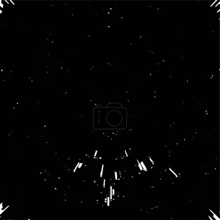 Illustration for Abstract black and white grunge background. vector illustration - Royalty Free Image