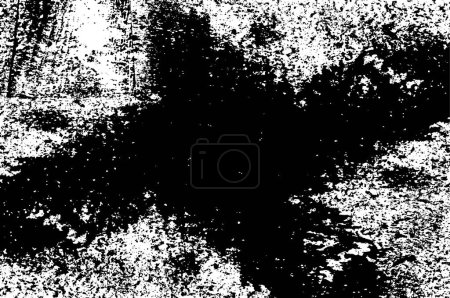 Ilustración de Negro y blanco viejo grunge vintage fondo - Imagen libre de derechos