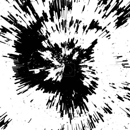 Illustration for Abstract black and white grunge wall background. - Royalty Free Image