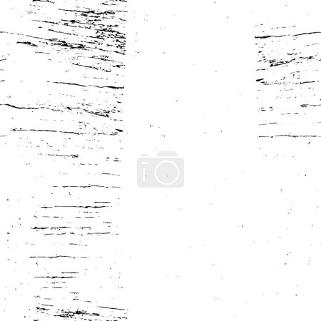 Ilustración de Fondo texturizado grunge de color blanco y negro abstracto. - Imagen libre de derechos