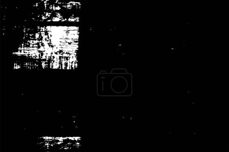 Illustration for Grunge texture. black and white rough background. - Royalty Free Image