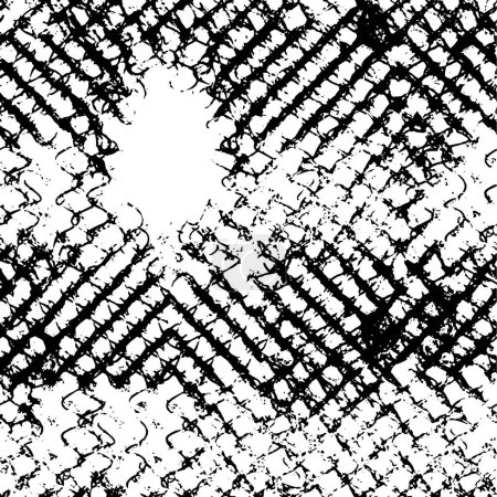 Ilustración de Textura abstracta con arañazos y grietas - Imagen libre de derechos