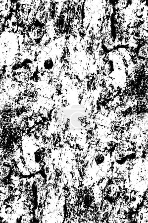 Illustration for Abstract black - white grunge texture - Royalty Free Image
