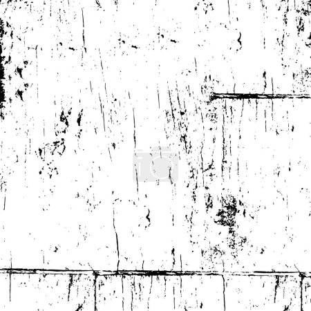 Ilustración de Fondo de pared de estuco oscuro gris grunge abstracto. Salpicadura de pintura en blanco y negro. Arte áspero estilizado banner textura, fondo de pantalla. Fondo con manchas, grietas, puntos, fichas. Impresión monocromática - Imagen libre de derechos