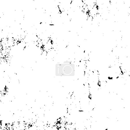 Illustration for Monochrome pattern with abstract grunge texture - Royalty Free Image