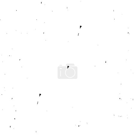 Illustration for Abstract background with black and white dots - Royalty Free Image