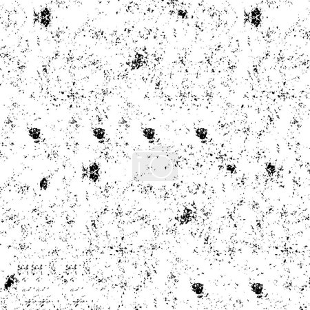 Ilustración de Fondo abstracto blanco y negro, textura grunge. Ilustración vectorial - Imagen libre de derechos