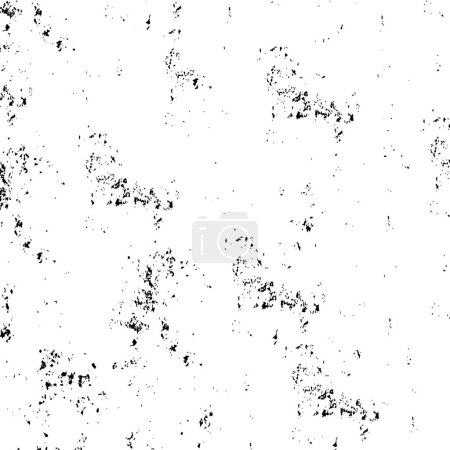 Ilustración de Fondo abstracto blanco y negro, textura grunge. Ilustración vectorial - Imagen libre de derechos