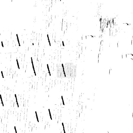 Téléchargez les illustrations : Illustration vectorielle de la texture grunge noire et blanche. fond abstrait - en licence libre de droit