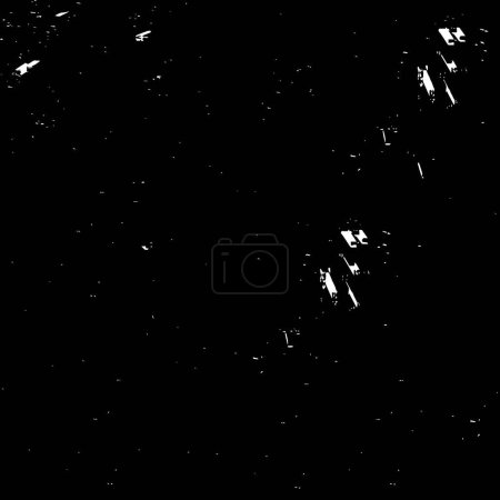 Illustration for Vector illustration of black and white grunge texture. abstract background - Royalty Free Image