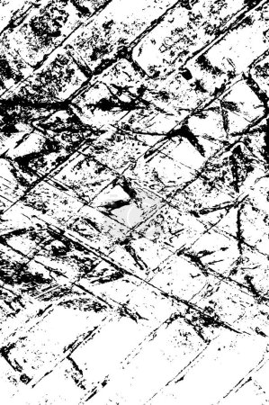 Illustration for Distressed overlay old bark texture - Royalty Free Image