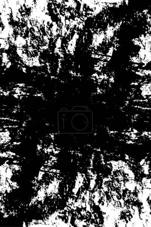 Photo for Black and white abstract grunge background. vector illustration - Royalty Free Image