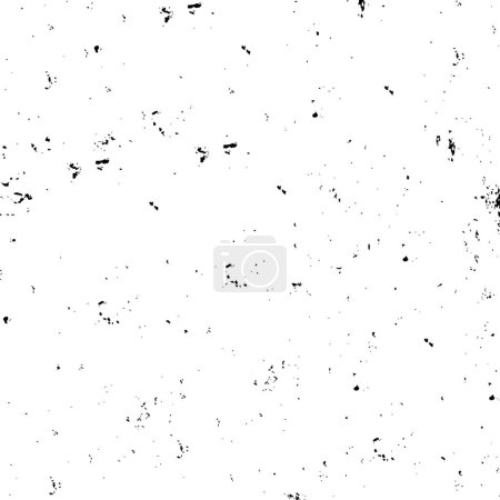 Illustration for Abstract grunge background. black and white texrure. vector illustration - Royalty Free Image