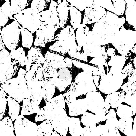Ilustración de Grunge textura superpuesta, ilustración vectorial - Imagen libre de derechos