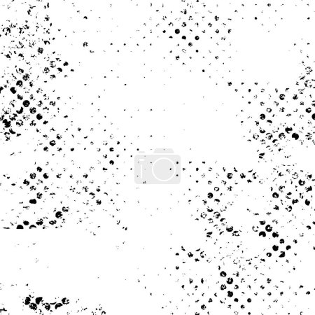 Téléchargez les illustrations : Fond noir et blanc. texture monochrome abstraite. - en licence libre de droit