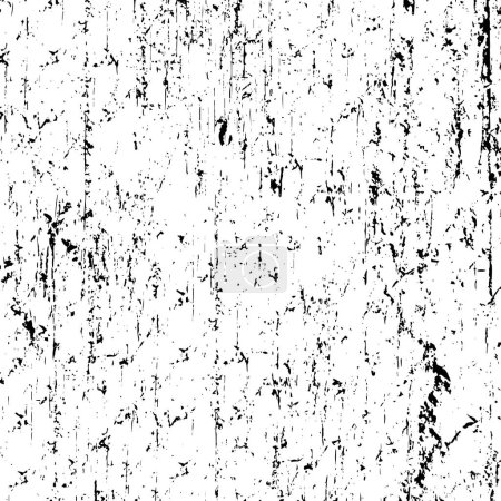 Ilustración de Ilustración vectorial de fondo abstracto en blanco y negro. textura monocromática. - Imagen libre de derechos