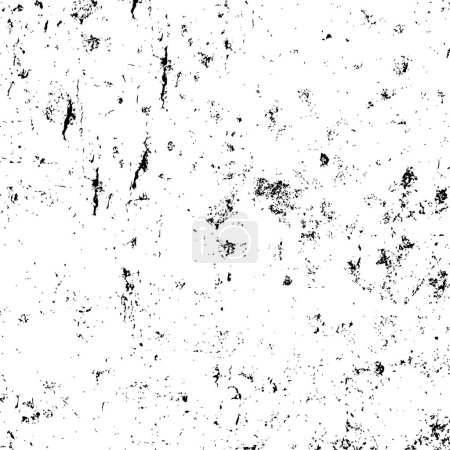 Téléchargez les illustrations : Abstrait fond noir et blanc. texture monochrome. illustration vectorielle - en licence libre de droit