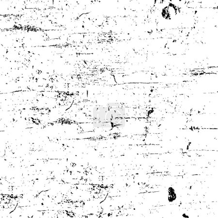 Illustration for Abstract monochrome background. black and white texture. Vector illustration - Royalty Free Image